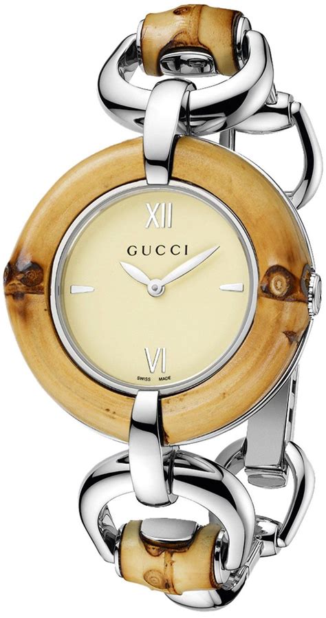 gucci bamboo watch|gucci bezel watches for women.